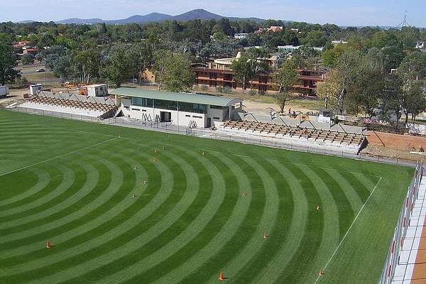 Deakin Stadium up